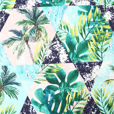 120GSM 4 Way Stretch Spandex Fabric for Digital Printing 100D Woven Polyester Hot Deal