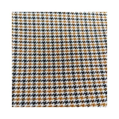 Ελαφρύς Τσεκ ύφασμα Νήμα βαμμένο Houndstooth 100% Polyester χρώμα Δυνατότητα 3-4 βαθμού